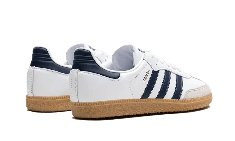 ADIDAS Samba OG Cloud White Night Indigo Gum 5 ADIDAS Samba OG Cloud White Night Indigo Gum – Image 3