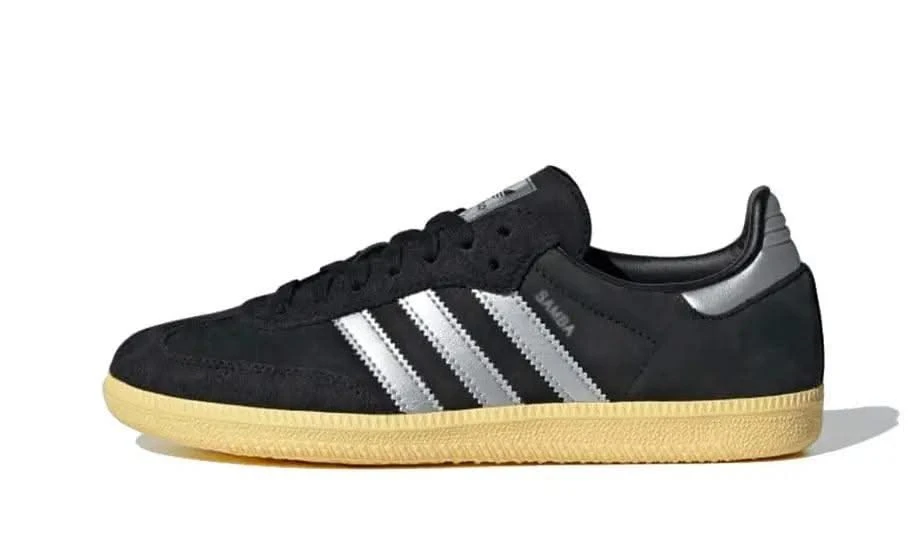 ADIDAS Samba OG Core Black Matte Silver 3 ADIDAS Samba OG Core Black Matte Silver
