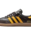 ADIDAS Samba OG Dark Brown Yellow 1 ADIDAS Samba OG Dark Brown Yellow -Chaussure Boutique samba og dark brown yellow 188488