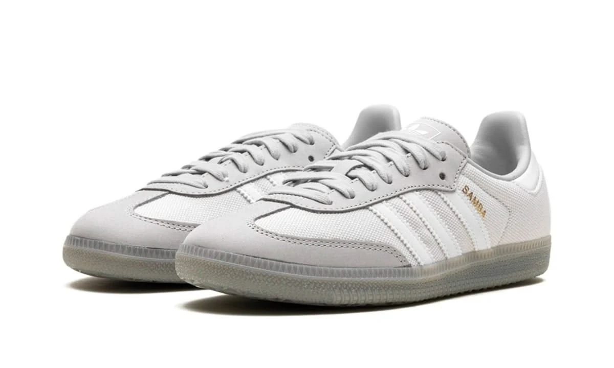 ADIDAS Samba OG Grey Cloud White Grey 4 ADIDAS Samba OG Grey Cloud White Grey – Image 2