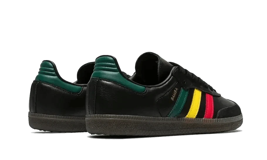ADIDAS Samba OG Rasta Pack Black 5 ADIDAS Samba OG Rasta Pack Black – Image 3