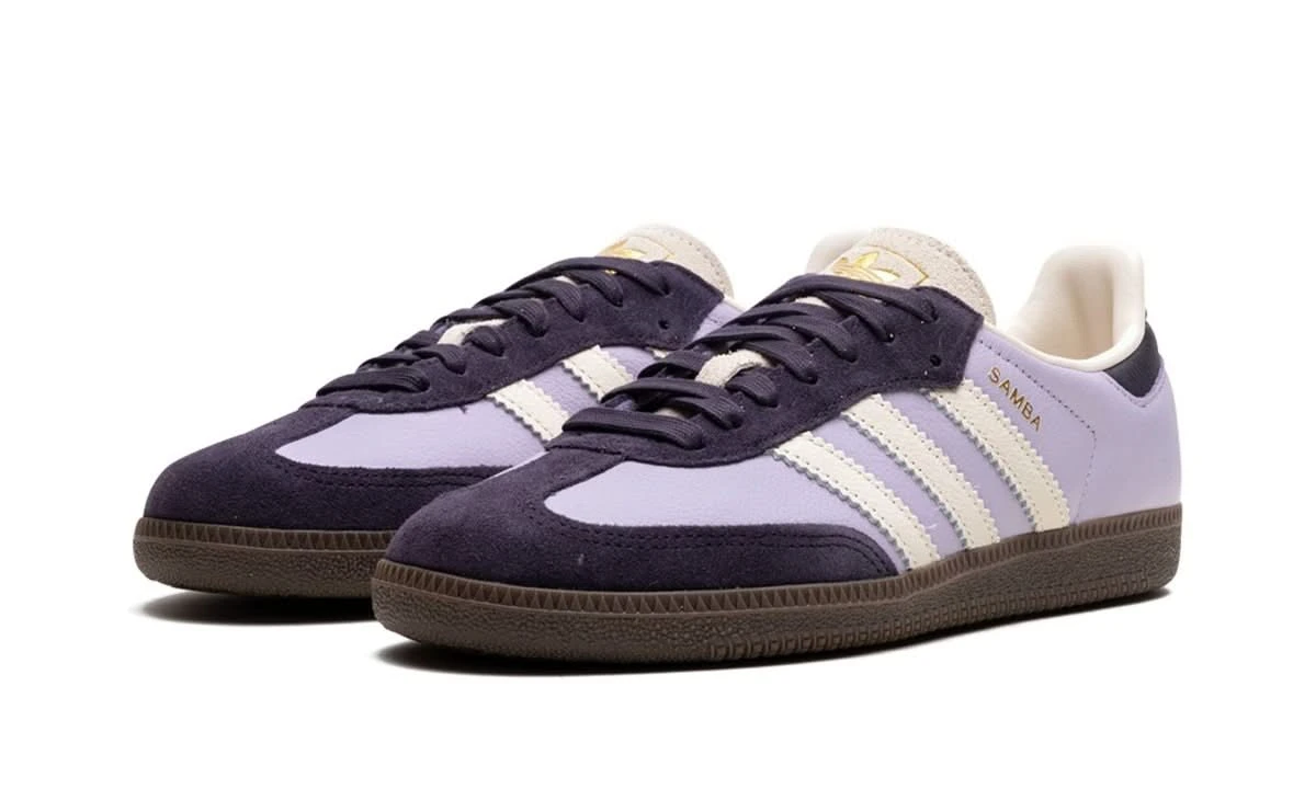 ADIDAS Samba OG Silver Dawn Aurora Black 4 ADIDAS Samba OG Silver Dawn Aurora Black – Image 2