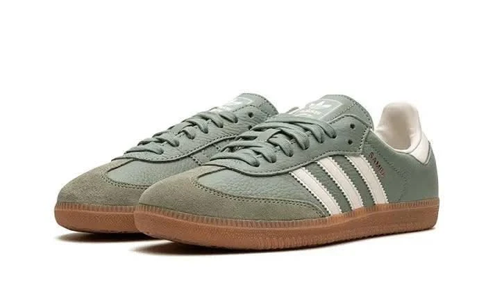 ADIDAS Samba OG Silver Green 4 ADIDAS Samba OG Silver Green – Image 2
