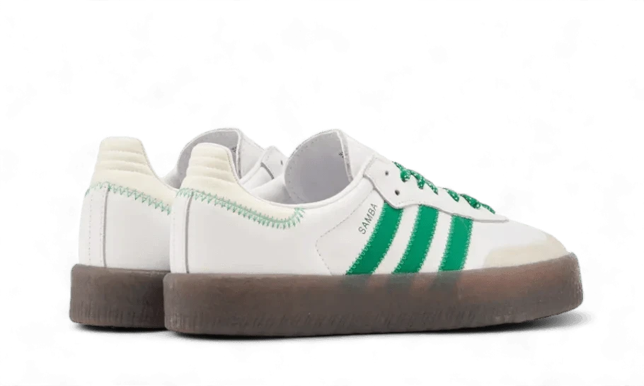 ADIDAS Sambae Cloud White Green 5 ADIDAS Sambae Cloud White Green – Image 3