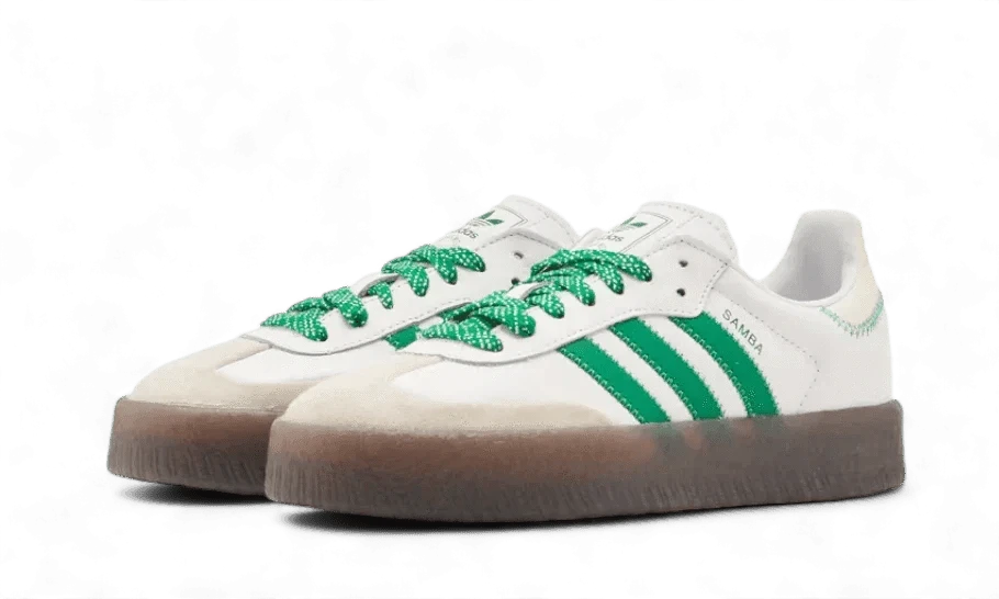 ADIDAS Sambae Cloud White Green 4 ADIDAS Sambae Cloud White Green – Image 2