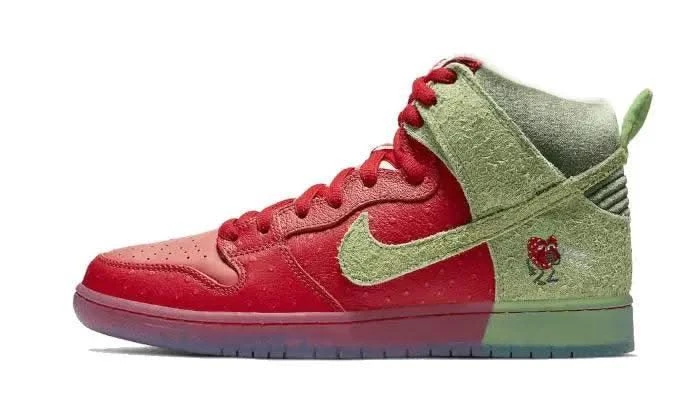 Nike SB Dunk High Pro QS Strawberry Cough 3 Nike SB Dunk High Pro QS Strawberry Cough