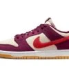 Nike SB Dunk Low Skate Like A Girl Bordeaux 1 Nike SB Dunk Low Skate Like A Girl Bordeaux -Chaussure Boutique sb dunk low skate like a girl bordeaux 775364