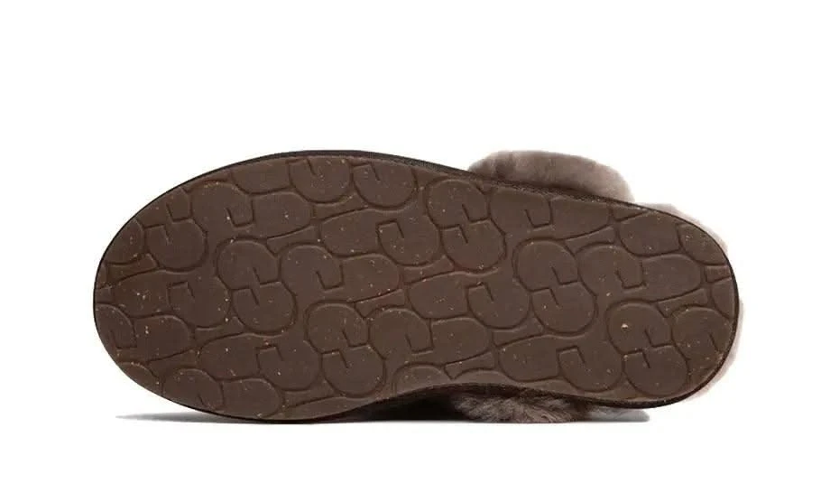 Ugg Scuffette II Slipper Black Grey 5 Ugg Scuffette II Slipper Black Grey – Image 3