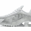 Nike Shox R4 White Metallic Silver 2 Nike Shox R4 White Metallic Silver -Chaussure Boutique shox r4 white metallic silver 971671
