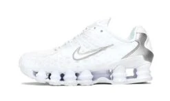 Nike Shox TL White Metallic Silver Max Orange