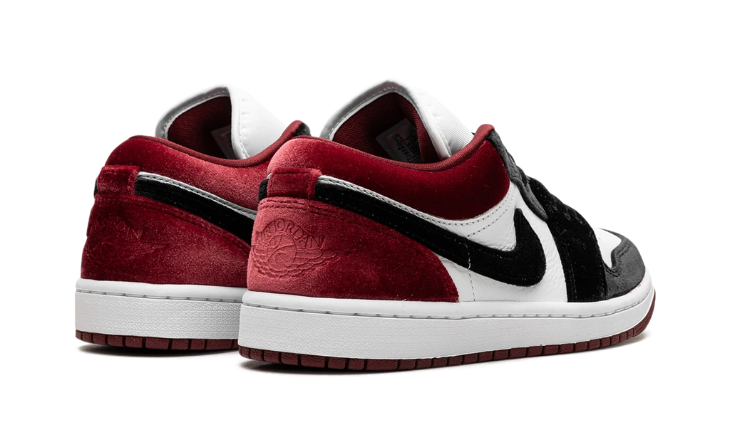 Air Jordan 1 Low SE Velvet Black Toe 5 Air Jordan 1 Low SE Velvet Black Toe – Image 3