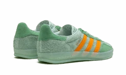 ADIDAS Gazelle Indoor Hazy Green Crew Yellow -Chaussure Boutique twirjdt7acbtqbtwamjn8esg5g6a