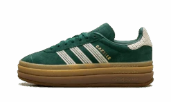 ADIDAS Gazelle Bold Collegiate Green White Gold