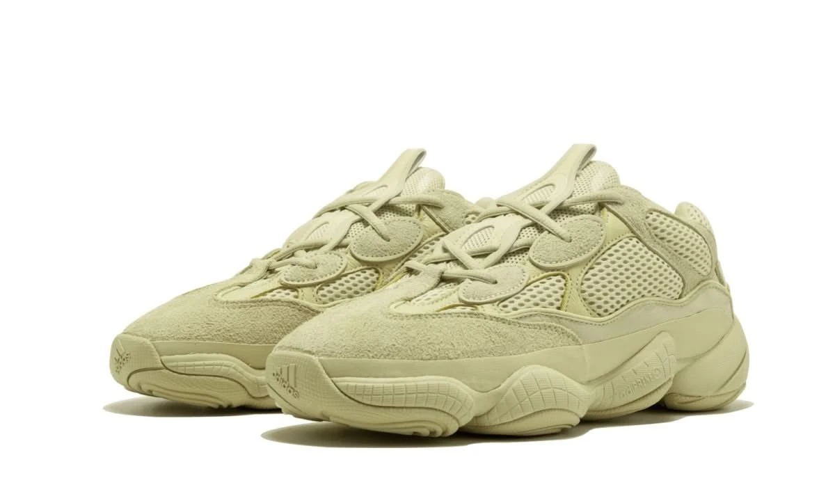 ADIDAS Yeezy 500 Desert Rat Super Moon Yellow 4 ADIDAS Yeezy 500 Desert Rat Super Moon Yellow – Image 2