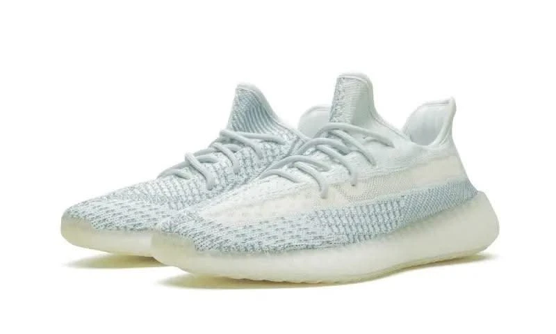 ADIDAS Yeezy Boost 350 V2 Cloud White (Reflective) 5 ADIDAS Yeezy Boost 350 V2 Cloud White (Reflective) – Image 3